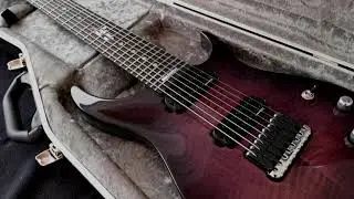 Taisto Guitars V25-FX8/H Skyfire Samuli Federley  8-string guitar in case