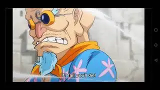 Old man hyo trains luffy