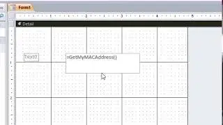 MS Access : protect ms access by MAC Address using vba | Kurdish | حماية اكسس عن طريق ماك ادرس