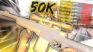 THIS Is What 50K SNIPER KILLS On COLD WAR Has Done to Me (Top 1% Of Snipers)😏