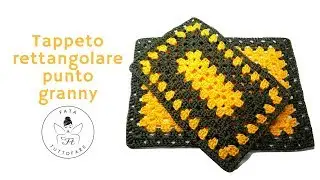 TUTORIAL: Granny Square Rug***lafatattuttofare***