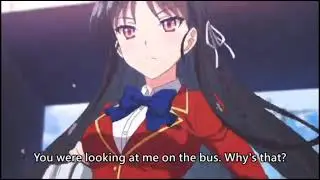 Ayanokoji and Horikita first meeting