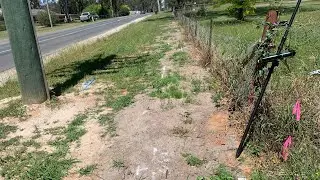 How to mark property boundaries for electrical  power pole upgrades.