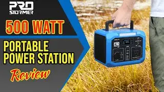 500W Portable Power Station From Prostormer Better Than Jackery Power Station at Harbor Freight