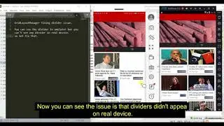 Bug Fixed: Divider in GridLayout Manger, RecyclerView.
