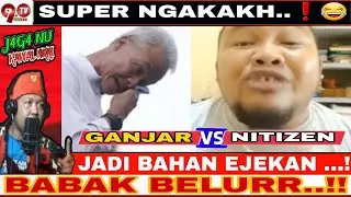 🇲🇨 KASIHAN PAK GANJAR❗️JADI BUL4N2NAN & BAH4N TERTAWAAN NITIZEN⁉️😂