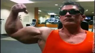 Firas Catler in the gym