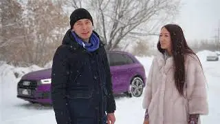 Оклейка виниловой пленкой TeckWrap автомобиля Audi Q5 в детейлинг студии Vipton74