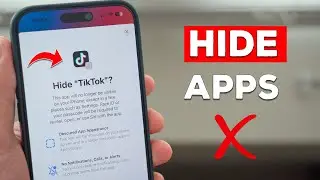 How To HIDE APPS on iPhone COMPLETELY (iOS 18)