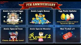 Neo Monsters - 7th Anniversary hatching (2nd banner)!