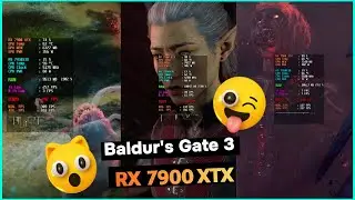 Baldur's Gate 3 Ultra Settings | RX 7900 XTX | R9 7950X 3D | FSR 2.2