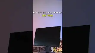 KOORUI 24 inch monitor 360° View