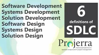 6 Interpretations of the term SDLC