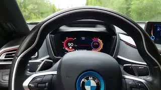 BMW i8 0-100km/h acceleration launch control