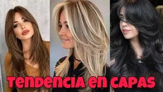 Cabello TENDENCIA en CAPAS | Tendencia 2025 💇🏻‍♀️✨💫