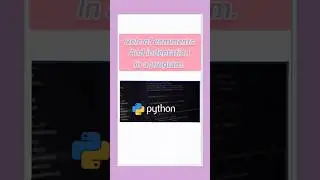 role of comments and indentation in a program || short