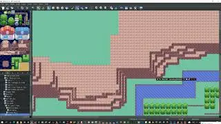 Speedrunning of Making Mt. Rivers with Pokemon RSE Resources in RPG Maker MZ