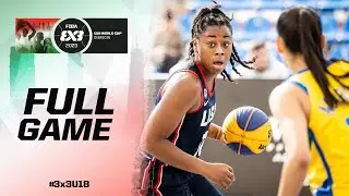 Brazil 🇧🇷 vs United States 🇺🇸 | Women | Full Game | FIBA 3x3 U18 World Cup 2023