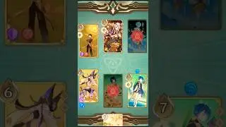 Zhongli Burst Dynamic Animated TCG Cards Genshin Impact v3.8 