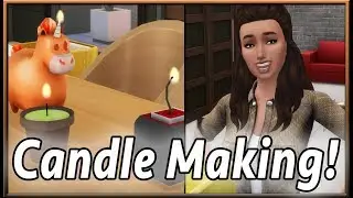 CANDLE MAKING MOD! 🕯| The Sims 4 (Created by icemunmun)