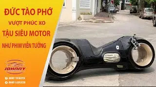 Vượt mặt Phúc XO, Đức Tào Phớ tậu siêu Mô tô trong phim khoa học viễn tưởng, chạy thử luôn