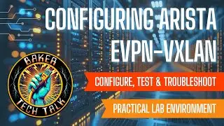Arista EVPN-VXLAN & MLAG Configuration Lab | Step-by-Step Guide