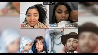 የቲክቶክ ምርጦች ሲገናኙ (Lual, Mekdiyee, Meklit እና Bambi Habesha)