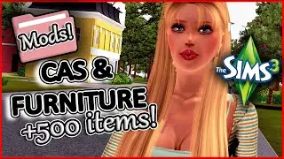 Sims 3 CC FOLDER DOWNLOAD! 💚 Cas & Furniture 500 items Mods folder The Sims 3
