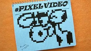 How to draw a cow handmade pixel art 