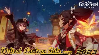 Cutscene Festival Lantern Rite 2023 - Japannese Dubbed (Genshin Impact) #genshinimpact #lanternrite