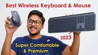 Best Wireless Keyboard & Mouse India 2023... Logitech MX Master 3S & MX Keys S Review⚡️