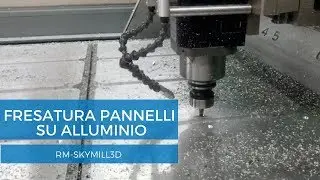 Fresatura pannelli su alluminio | SkyMill