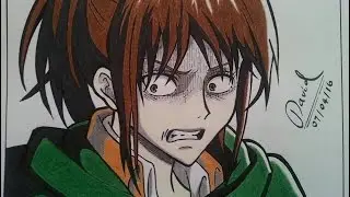 Time Lapse Drawing | Sasha Braus | Attack on Titan
