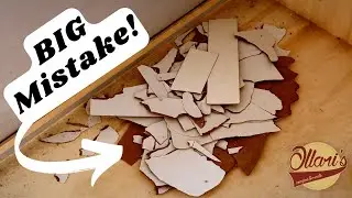 How NOT to Install Sheet Laminate in your Camper Bathroom! // Building a Truck Camper Ep.13