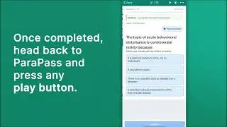 Text-to-speech on ParaPass