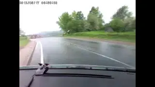 Занос машины на 180%