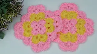 Check Out this Beautiful Crochet granny Square pattern!! New Easy Crochet granny Square.