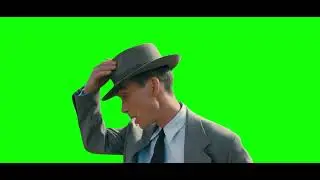 Oppenheimer taking his Hat Off (Green Screen Memes) 🟢