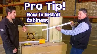 The Best Way To Install Cabinets