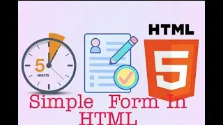 How to Create a Simple Form in HTML Page - Easy Step (2020)