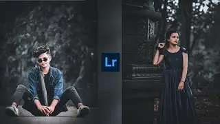 Moody Black Tone Lightroom Presets | How To Edit Faded Black Preset | Lightroom Tutorial