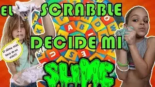 El SCRABBLE decide mi SLIME 😱👏// el SLiMe mÁs lOcO😵