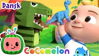 Dinosaurerne | CoComelon Dansk | Moonbug Børn Dansk - Sange og tegnefilm for børn