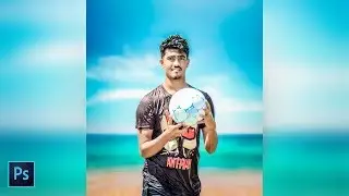Sea Beach Photo Manipulation in Photoshop CC || Photoshop Tutorial