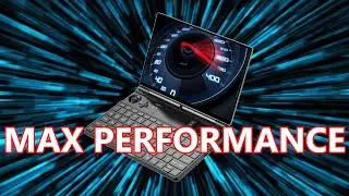 GPD Win Max 2 - AMD 6800U How-To Overclock Or Static Clock The GPU FOR MAXIMUM PERFORMANCE