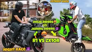 Jammu Vs Delhi Riders 😈 || #street Race 🤬 || Whos the winner ?? 😈🤬🔥