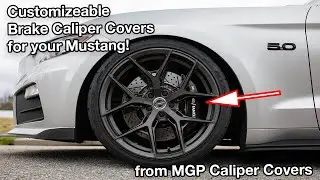 MGP Mustang Caliper Covers Installation