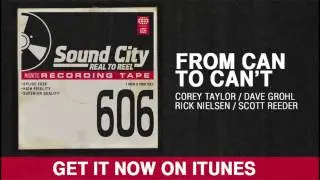 From Can To Can't - Taylor. Grohl. Nielsen. Reeder.
