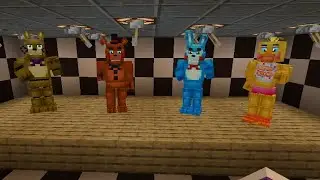 Скачал моды на майнкрафт фнаф 😍