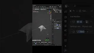 Cloth in blender, Quick tips #cloth #blender